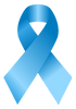 blue awareness ribbon