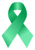 green awareness ribbon